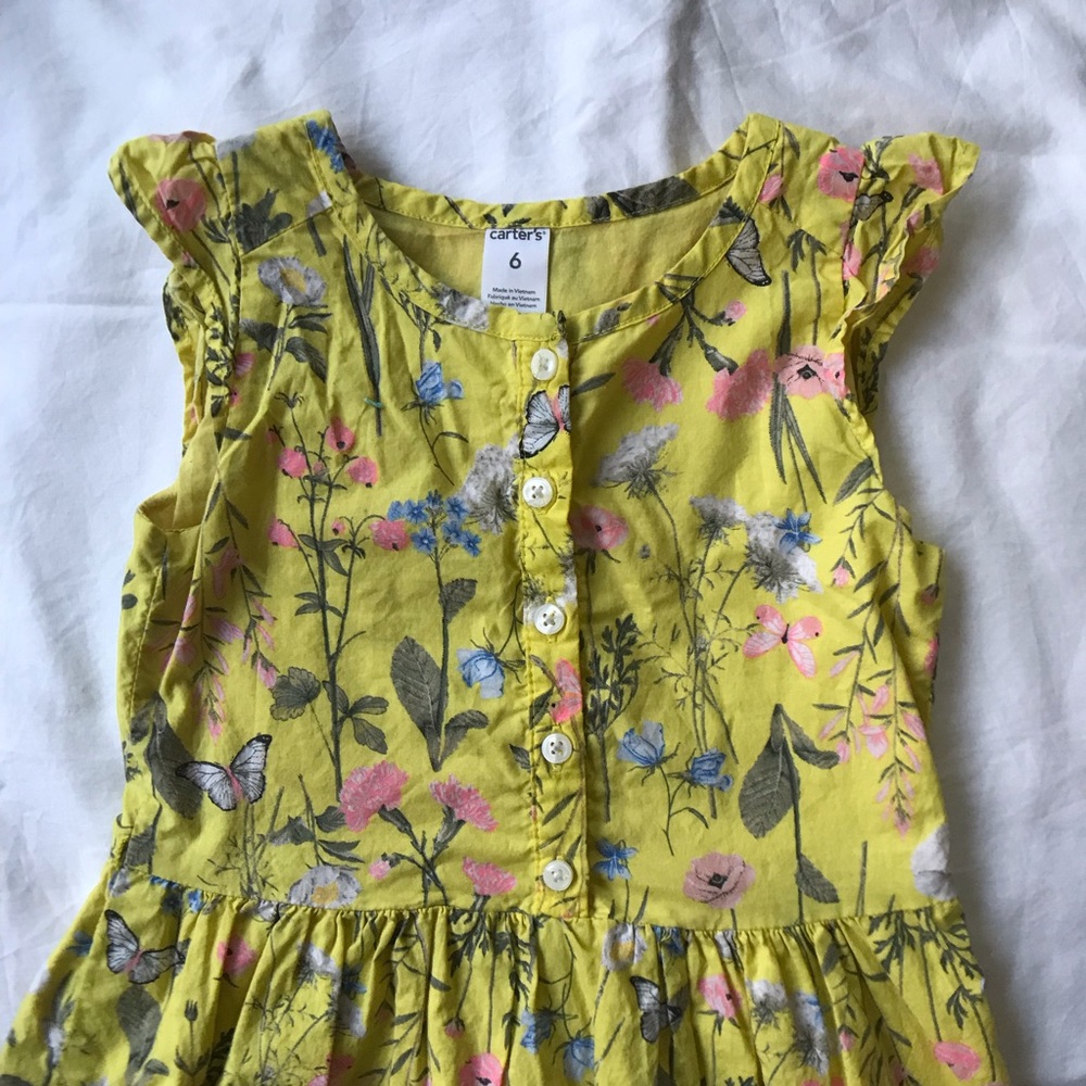Yellow Carter’s Size 6 Dress